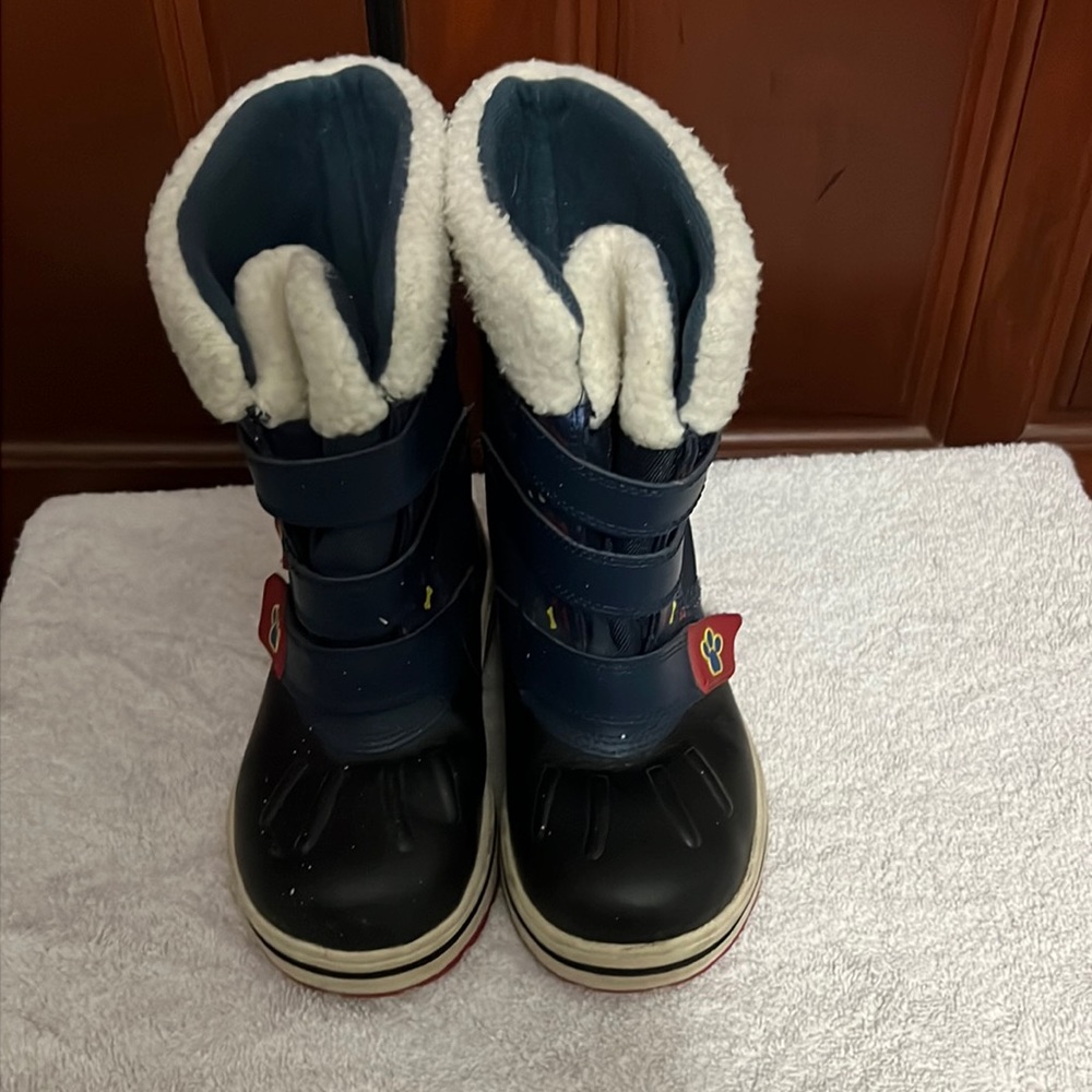 Paw Patrol Winter Boots Size 12